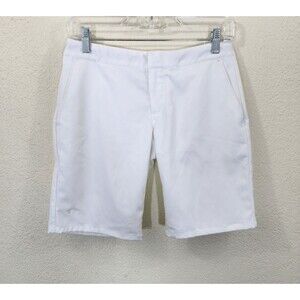 Under Armour Golf Shorts Women's Size 2 White Performance Links Bermuda Stretch